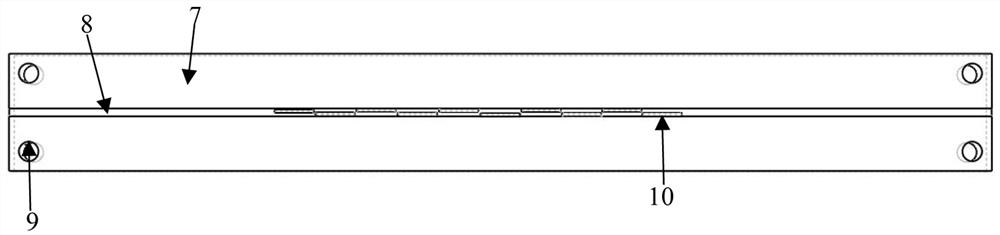 A high temperature superconductor temperature monitoring device and method based on non-stick fiber grating temperature sensor