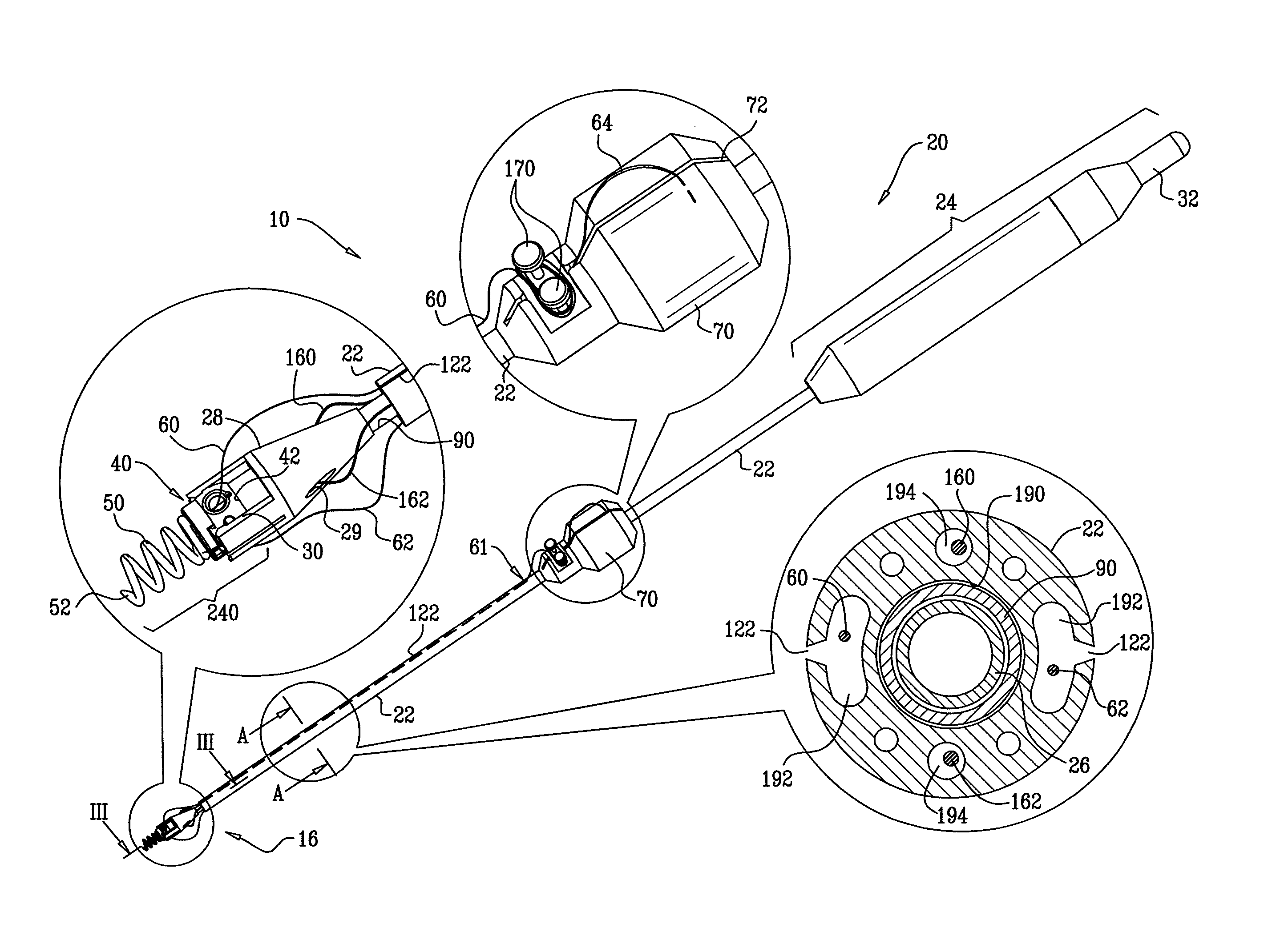 Implantation of repair chords in the heart