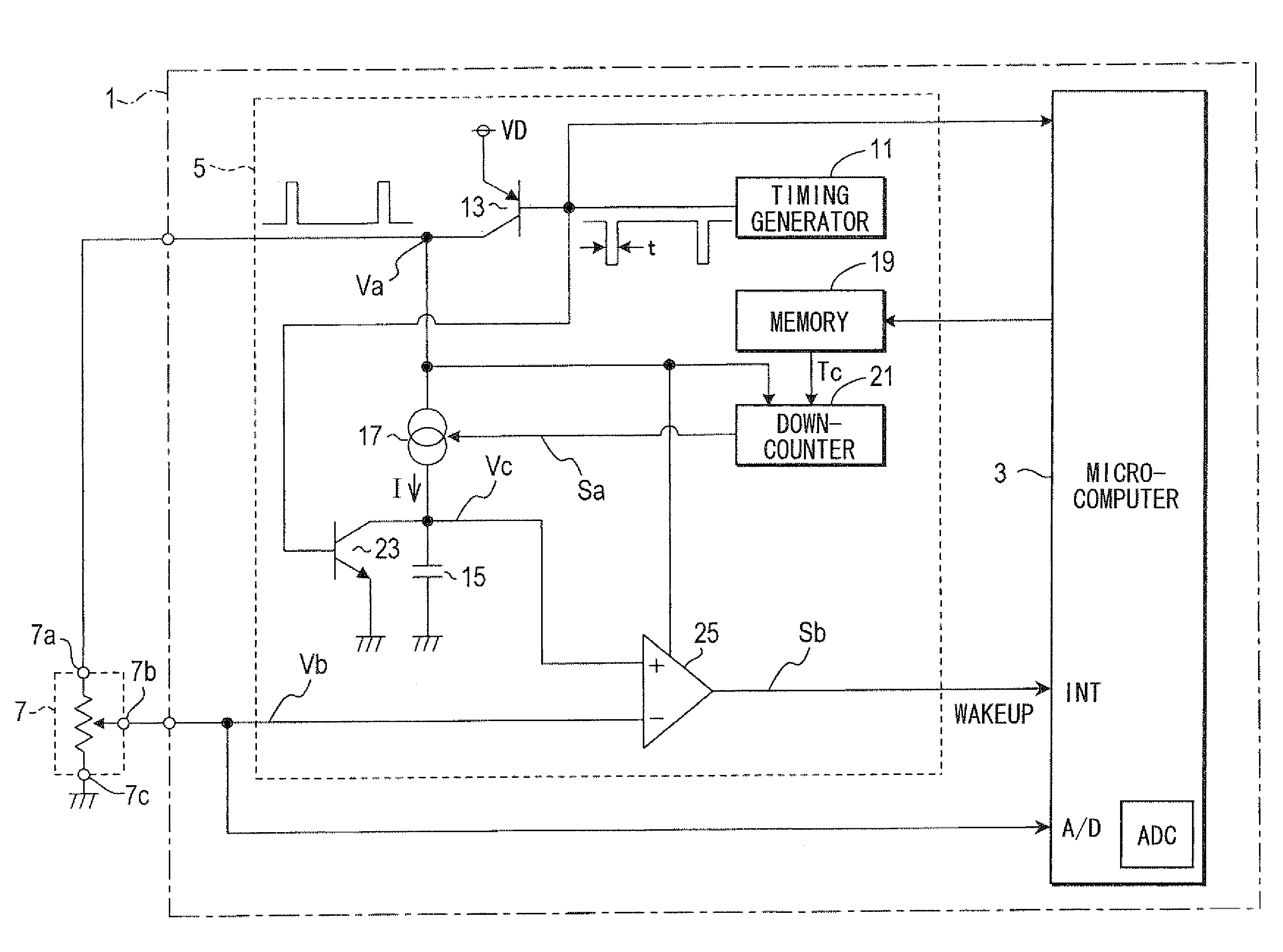 Electronic control unit and signal monitoring circuit