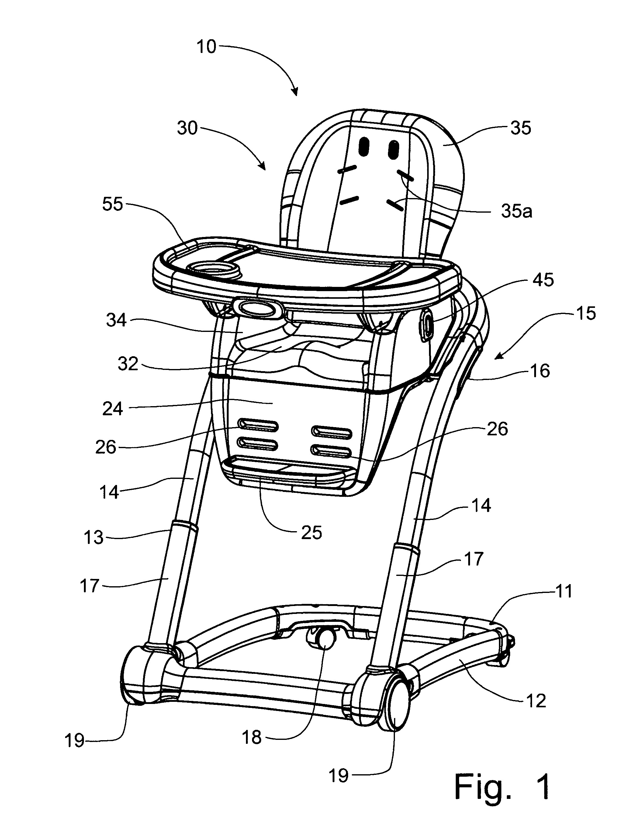 Dual purpose high chair