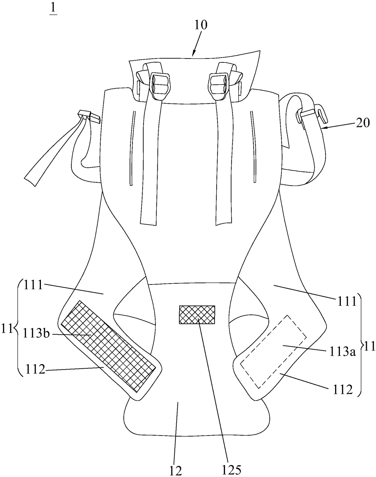 Belt for holding baby