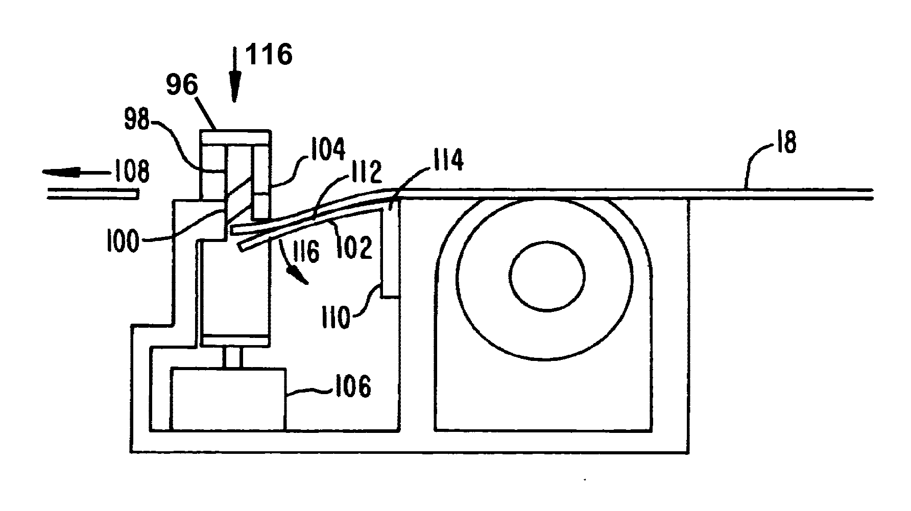 Method of cutting tow