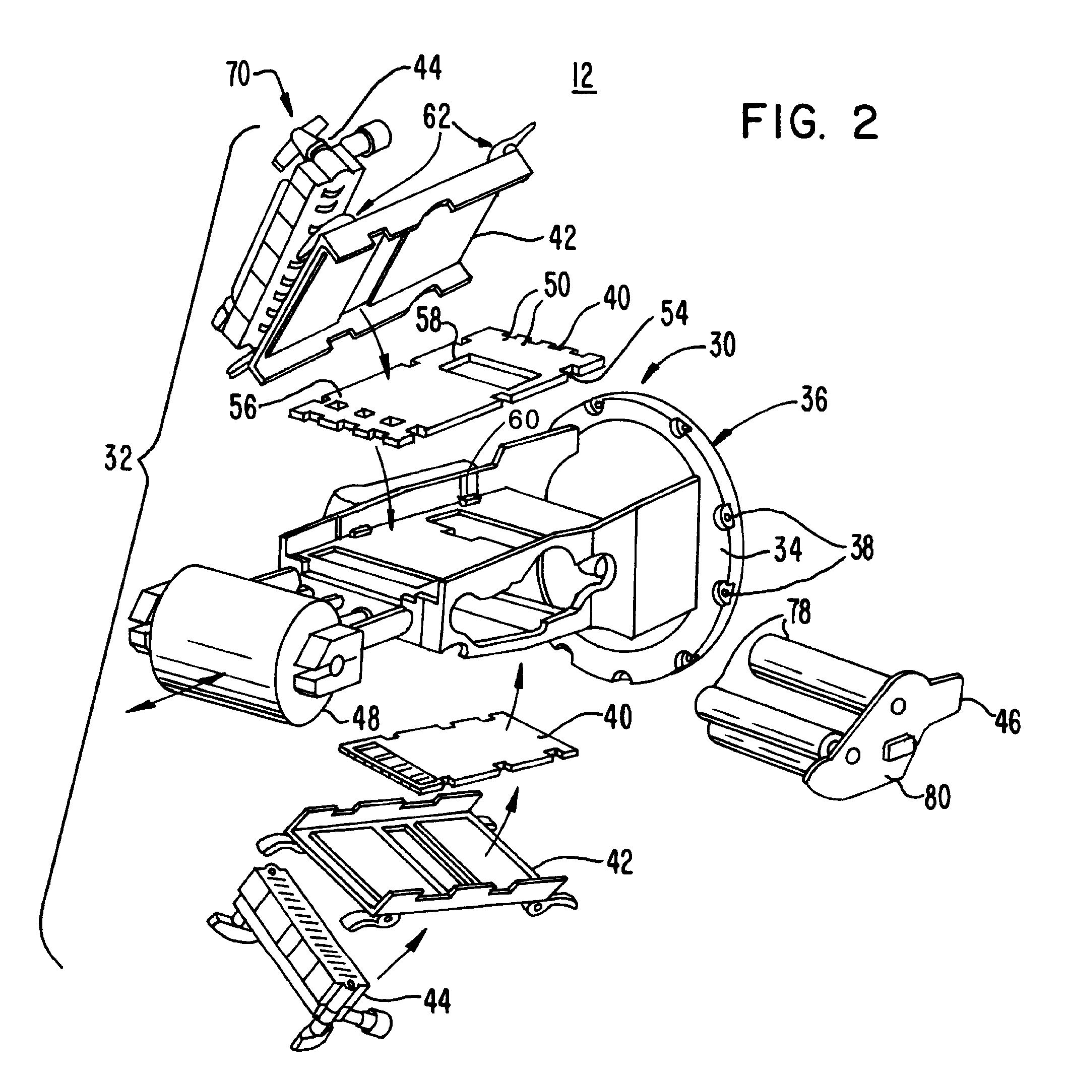 Method of cutting tow