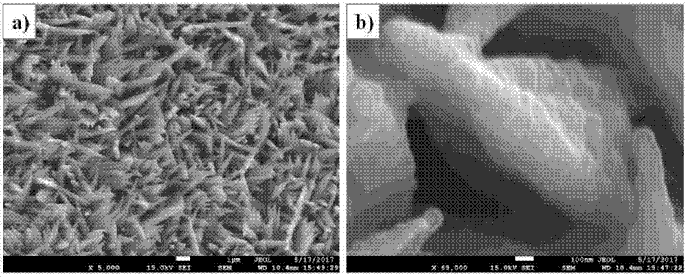 Co3O4/MnO2/PPy nanowire array and preparation method thereof