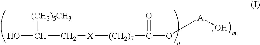 Granule coated with urethane resin