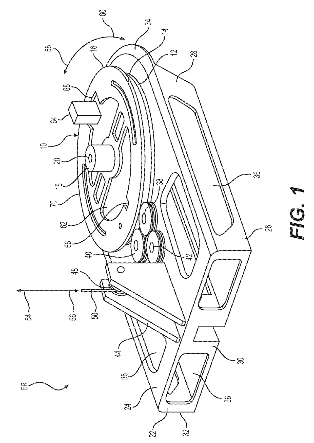 Zero g inertia exercise apparatus