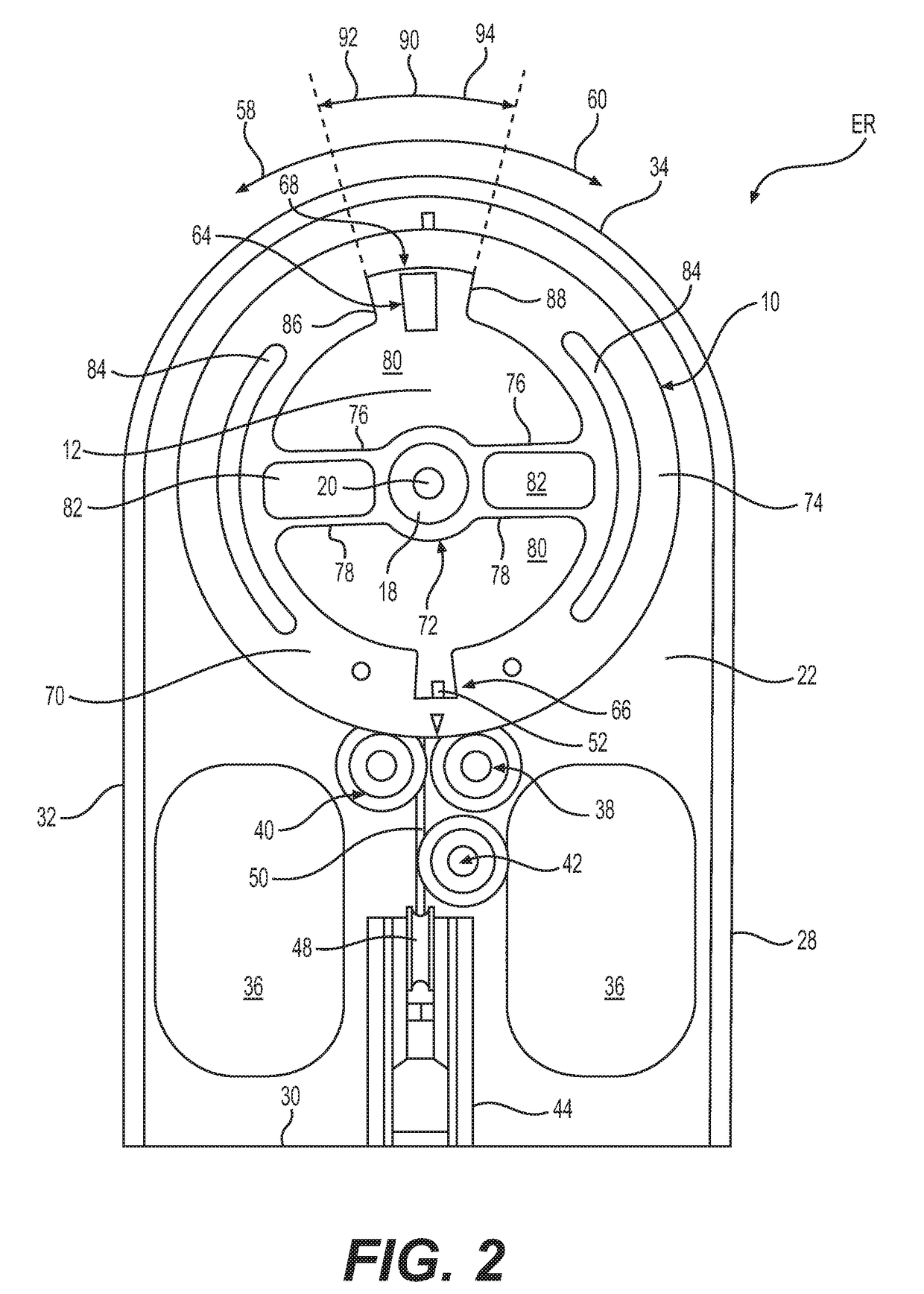 Zero g inertia exercise apparatus