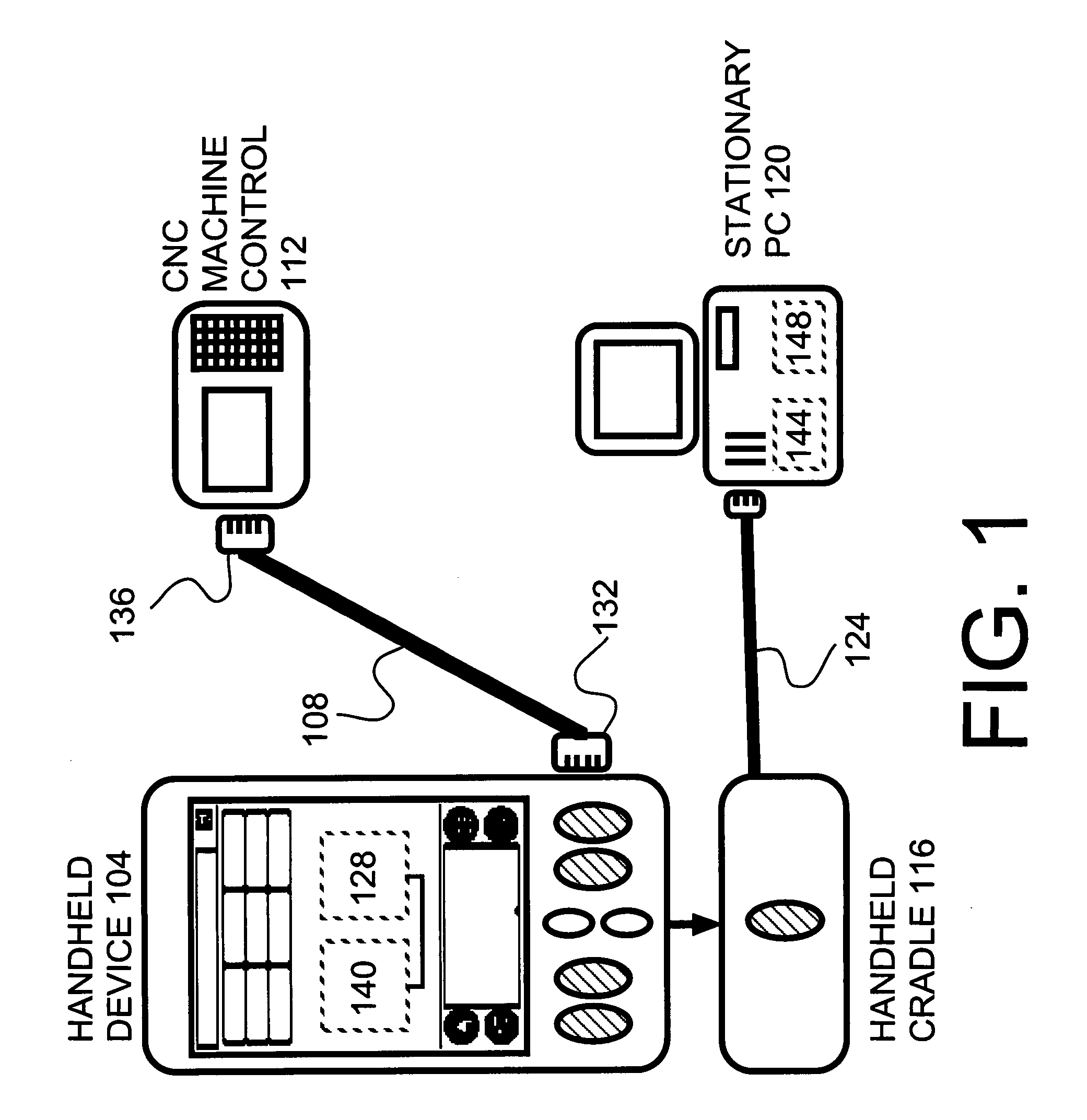 Portable hand-held CNC machine tool programming device