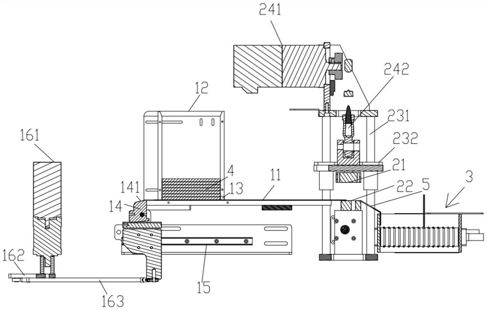 Full-automatic card punching machine