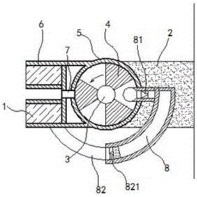 Vacuum sound-insulation glass door