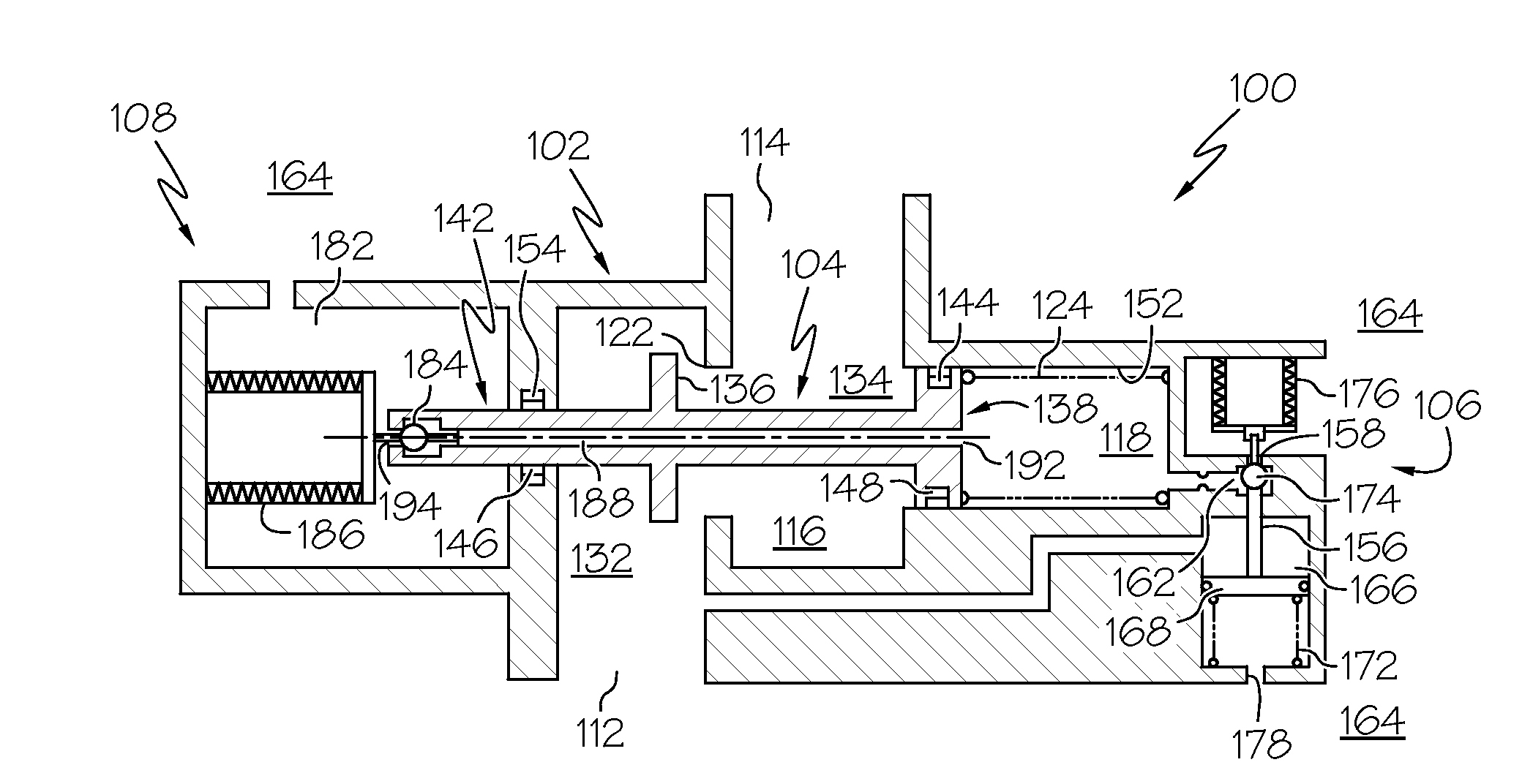 Pressure and flow altitude compensated shutoff valve