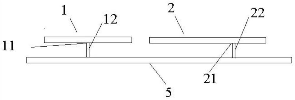 Antenna structure, signal transceiver module and impedance debugging method of antenna structure