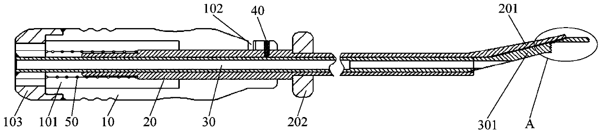 Bone drill sighting device