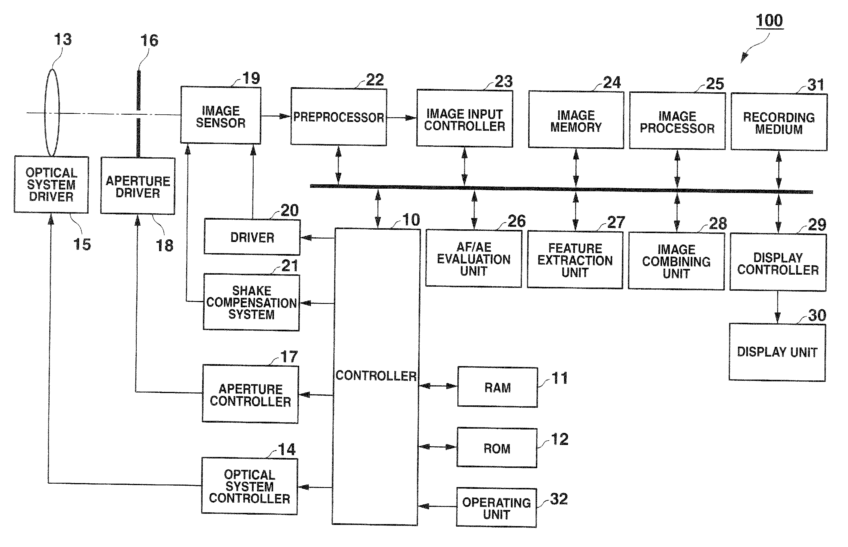 Image capture apparatus and program