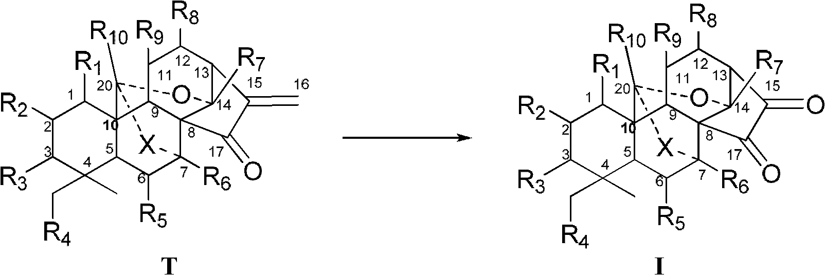 Enantiomorphous-kaurene diterpene and derivative and preparation method thereof