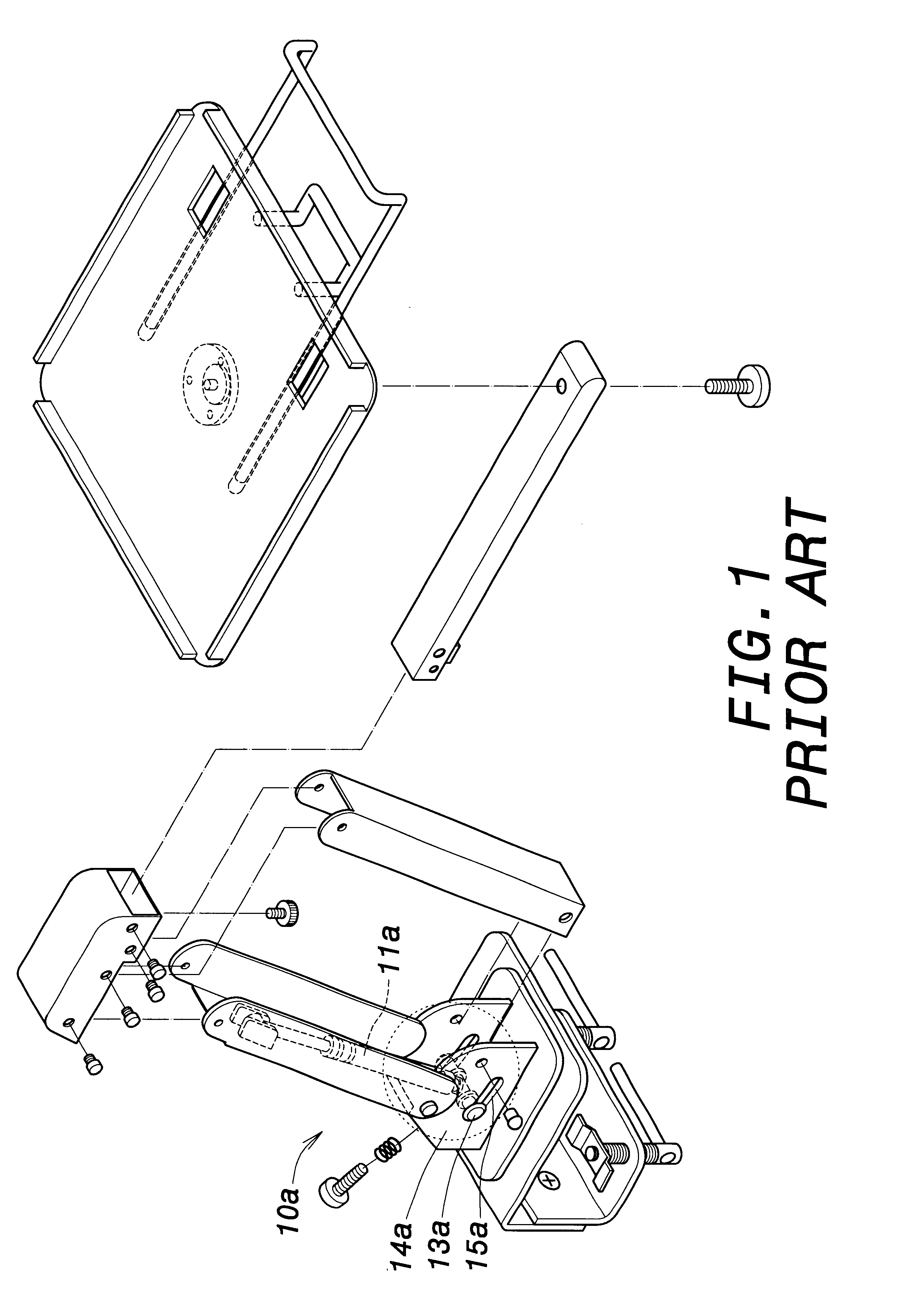 Object supporting structure