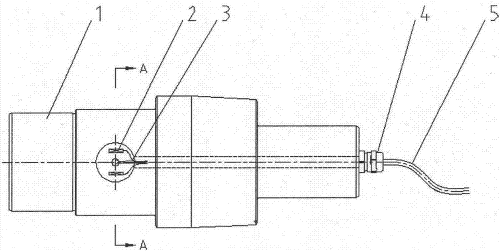 Pressure column pressure wheel axle structure with built-in pressure sensors