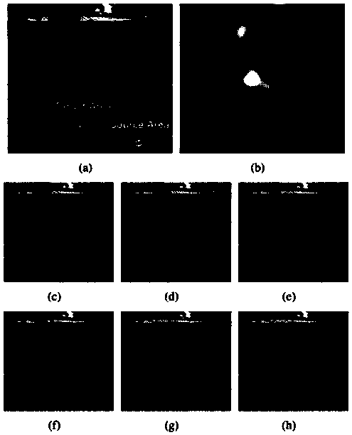 Variable-block image repair method based on saliency map