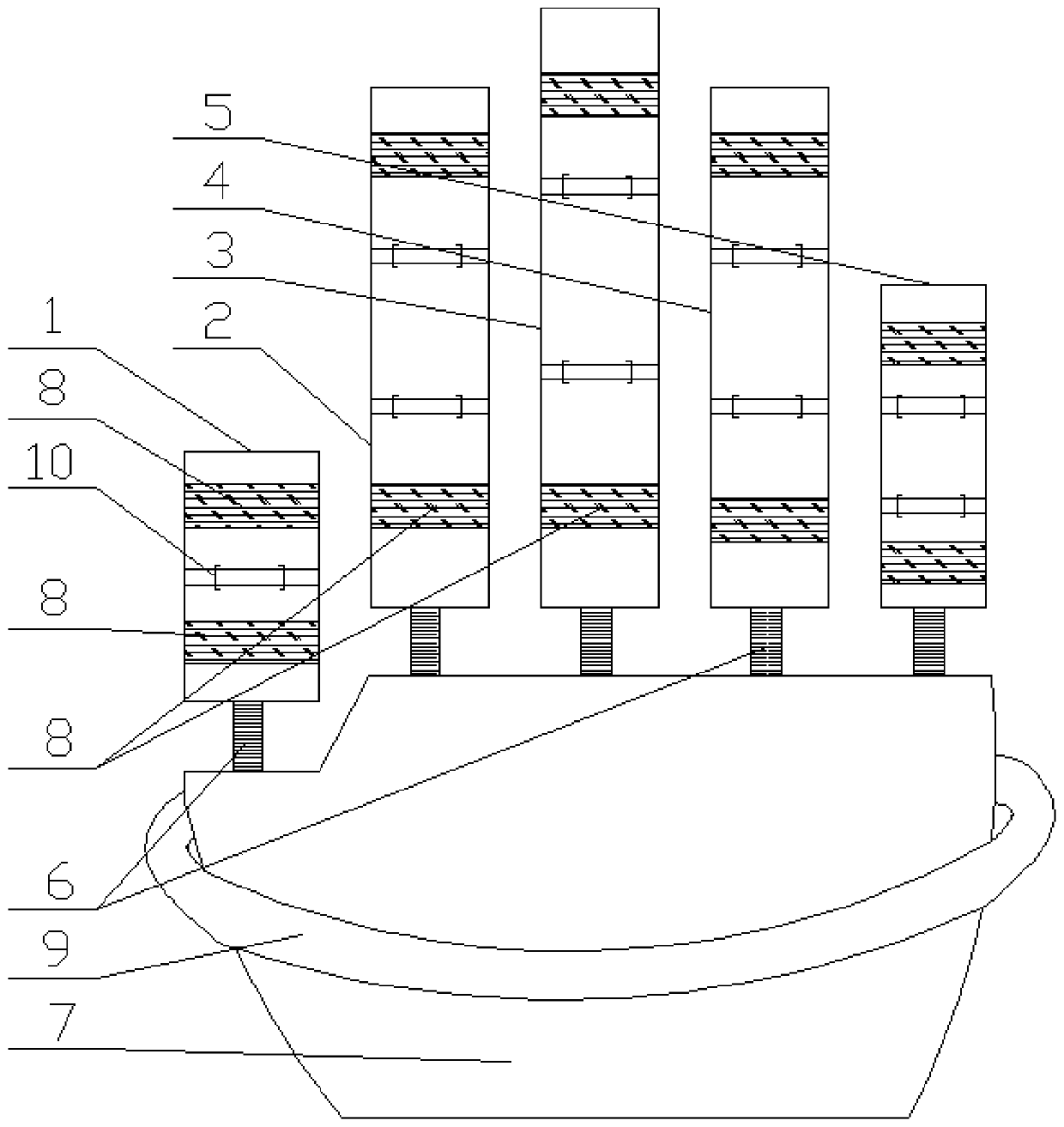 A rehabilitation device for preventing hand muscle atrophy and deformation