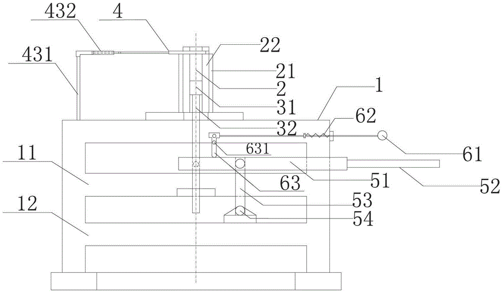 Small block model pressing equipment for simulating rock mass structure