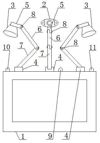 Video live broadcast displayer