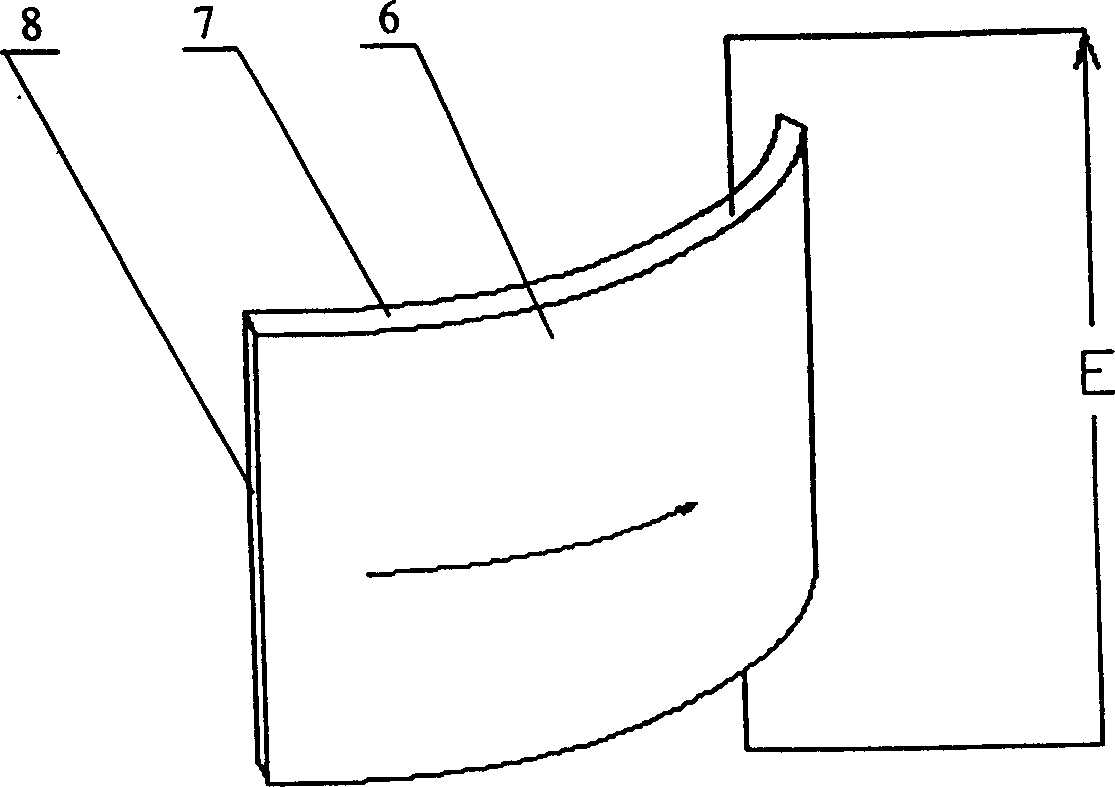 Intelligent torsion control lever based on tile shape piezo-electric sheets