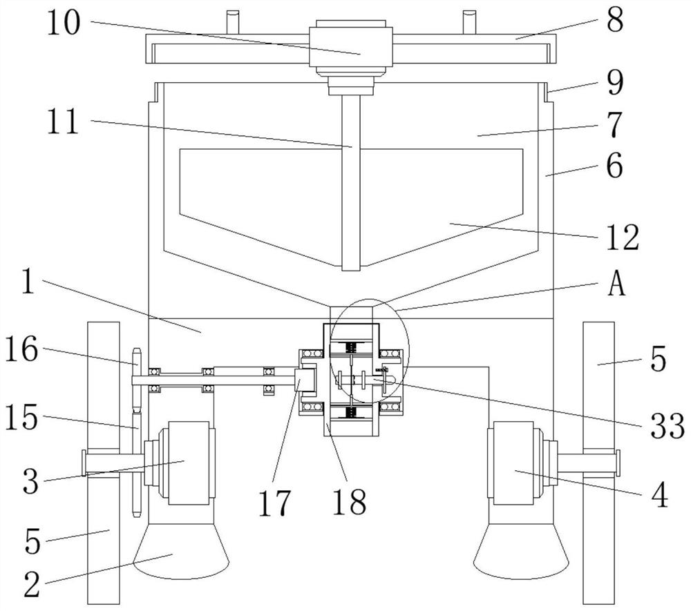 High-efficiency pond microbial preparation adding device