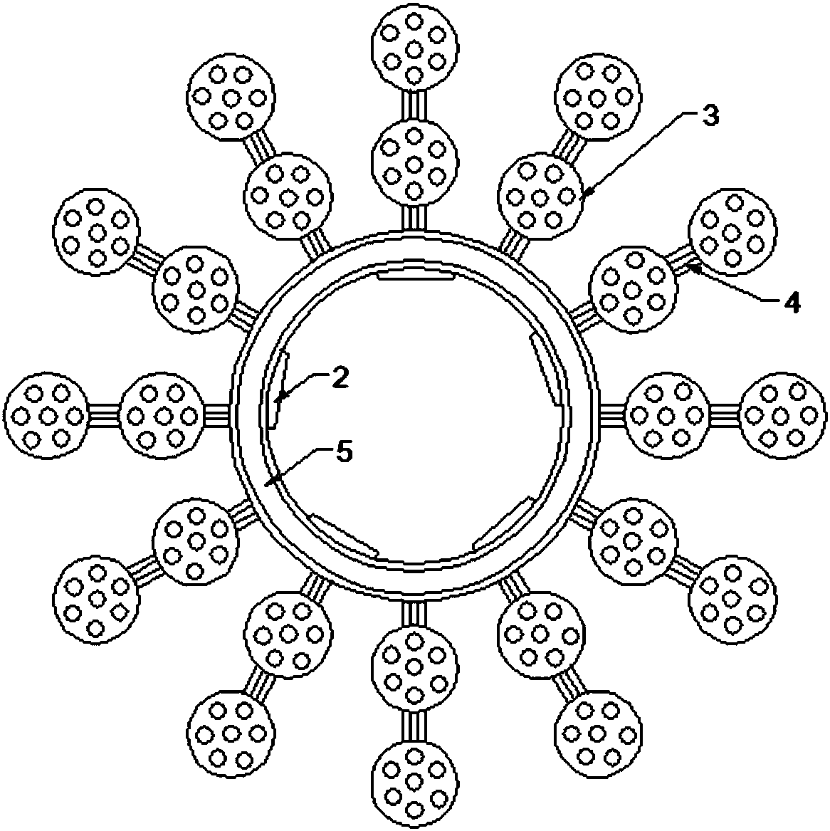 Oil spraying equipment based on closing plate