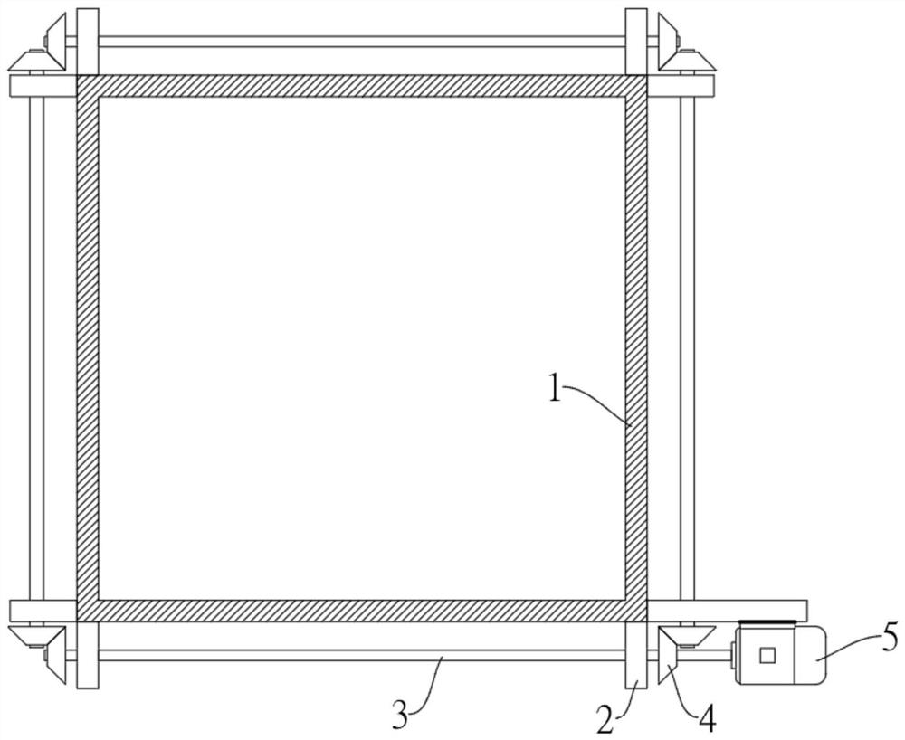 Lintel-free non-grooving distribution box concrete encapsulating construction process