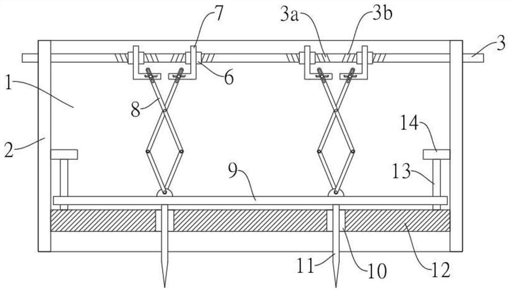 Lintel-free non-grooving distribution box concrete encapsulating construction process