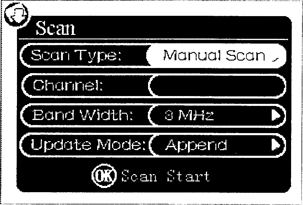 Interactive interface of set-top box and operation method