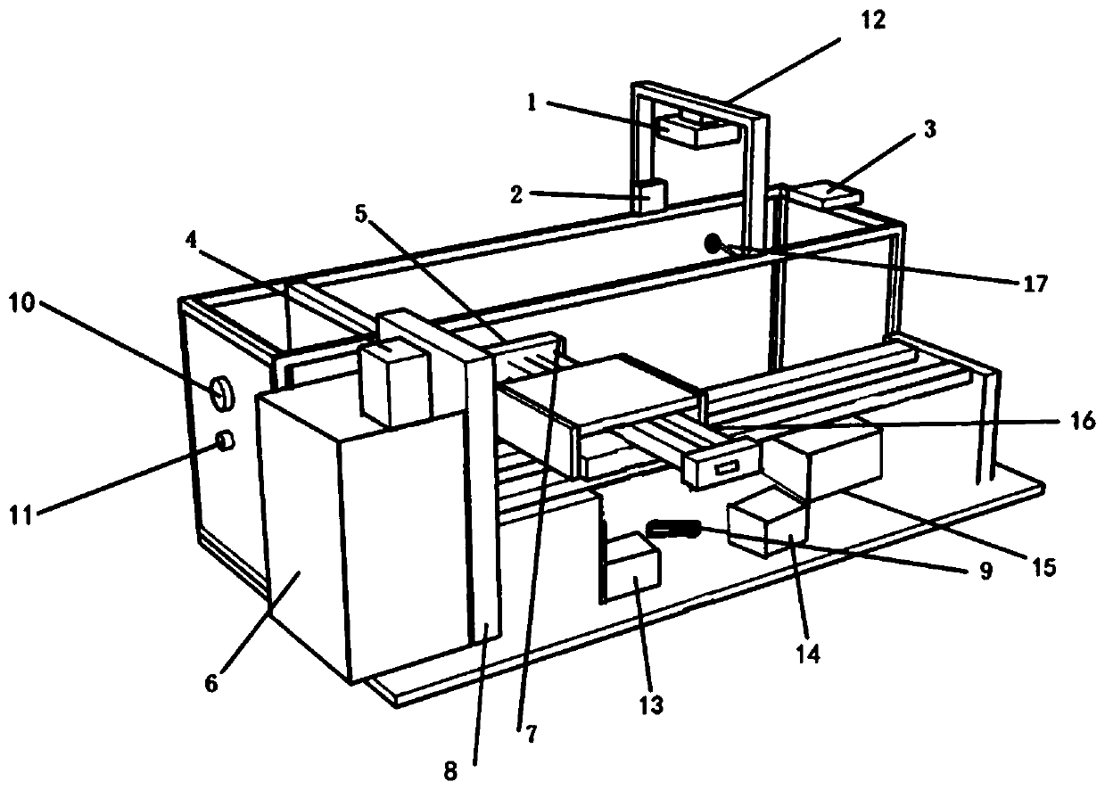 Intelligent venous blood sampling positioning device based on computer vision