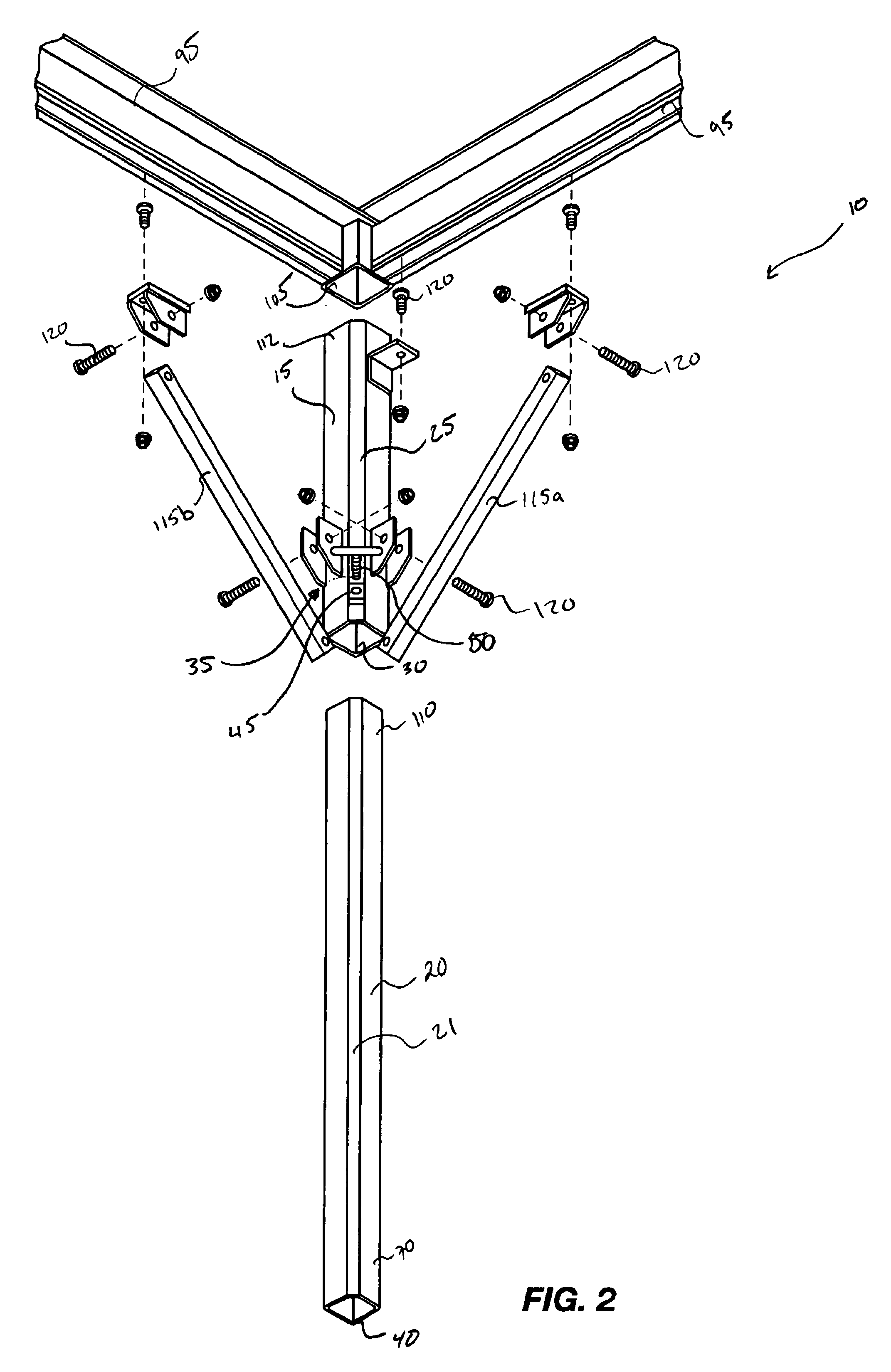 Adjustable support assembly