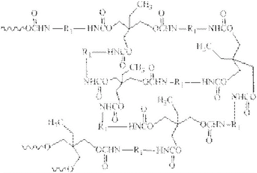 Flame-retardant bi-component polyurethane adhesive and preparation method thereof