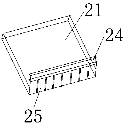 Horizontal push and pulldown type rice seedling transplanting mechanism