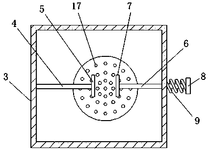 Burr removing device for electric appliance switch machining