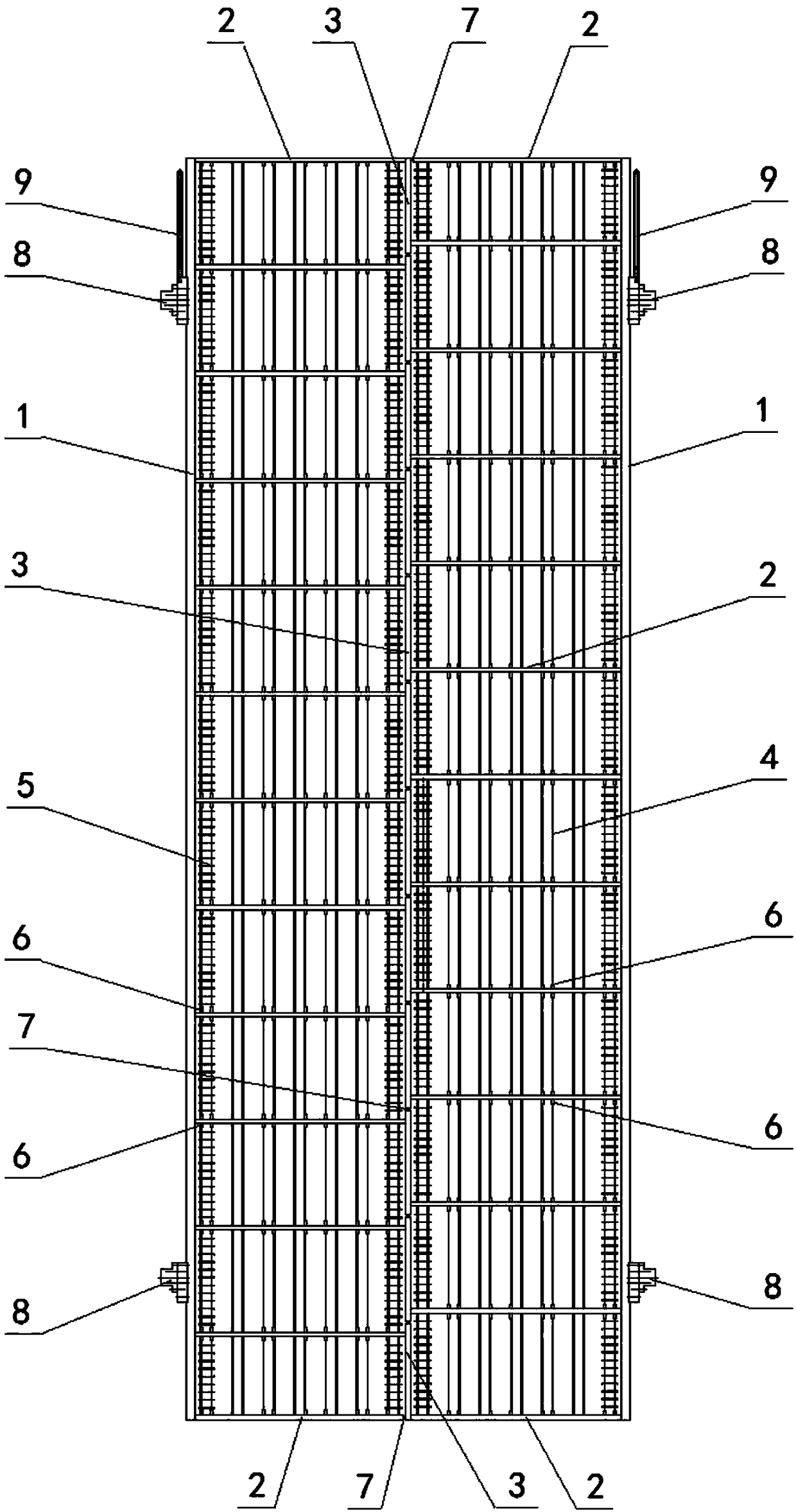 High-voltage electrostatic dust collector cathode plate