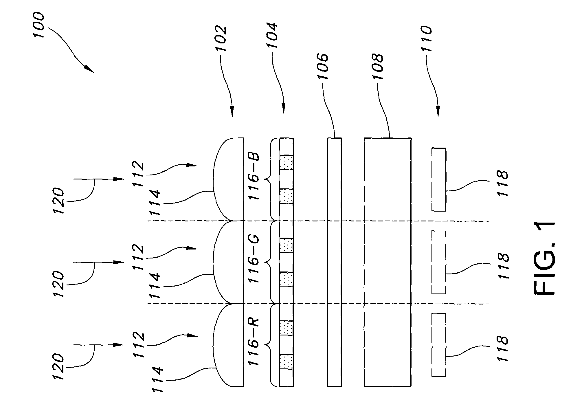 Guided-mode-resonance transmission color filters for color generation in CMOS image sensors