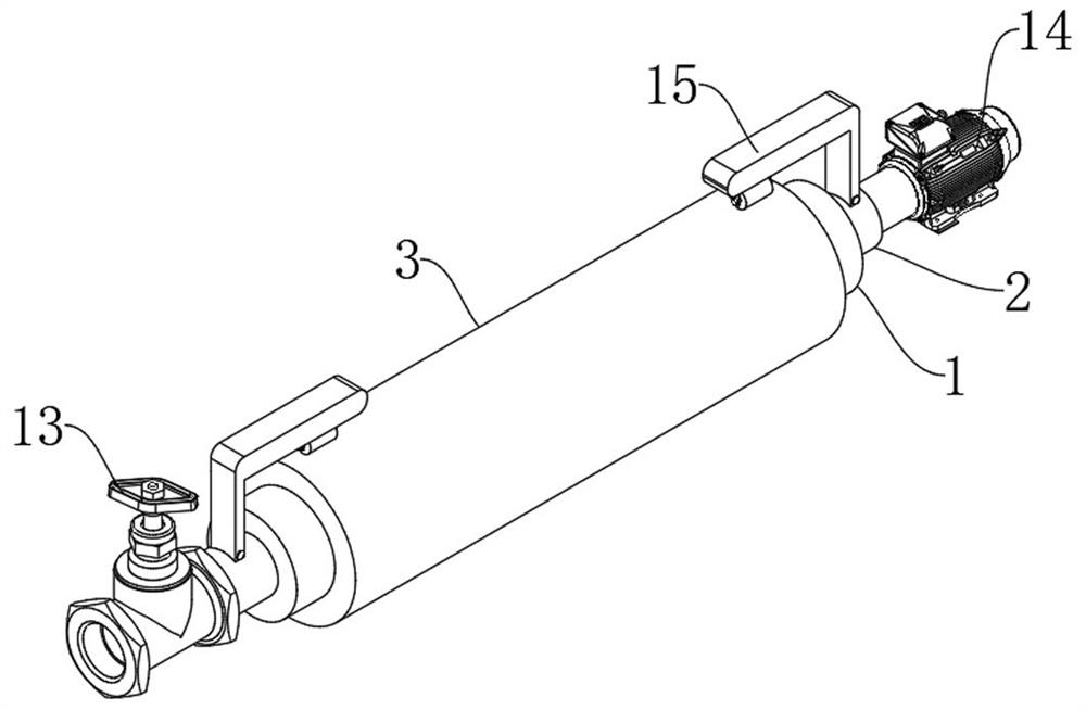 Swimming roller of medium-high calender