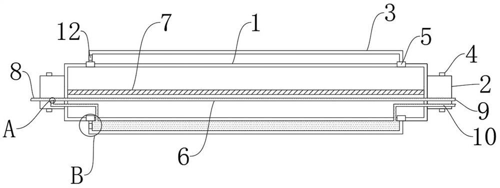 Swimming roller of medium-high calender