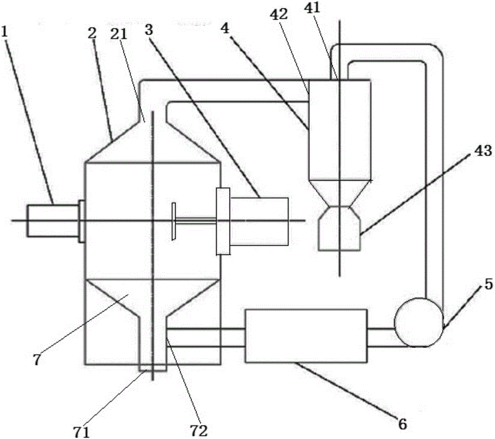 Preparation equipment for metallic nano powder and use method of preparation equipment