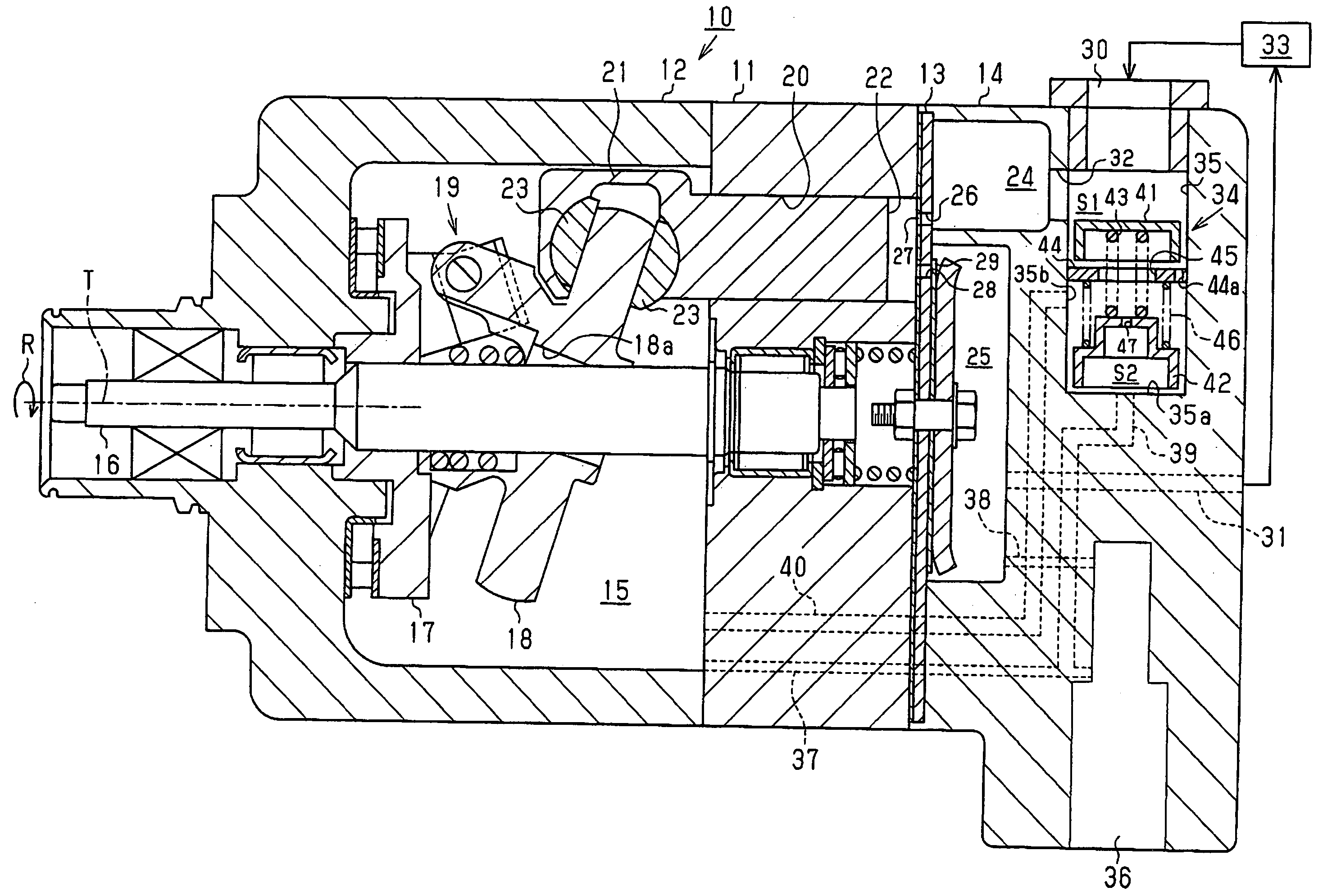 Variable displacement compressor