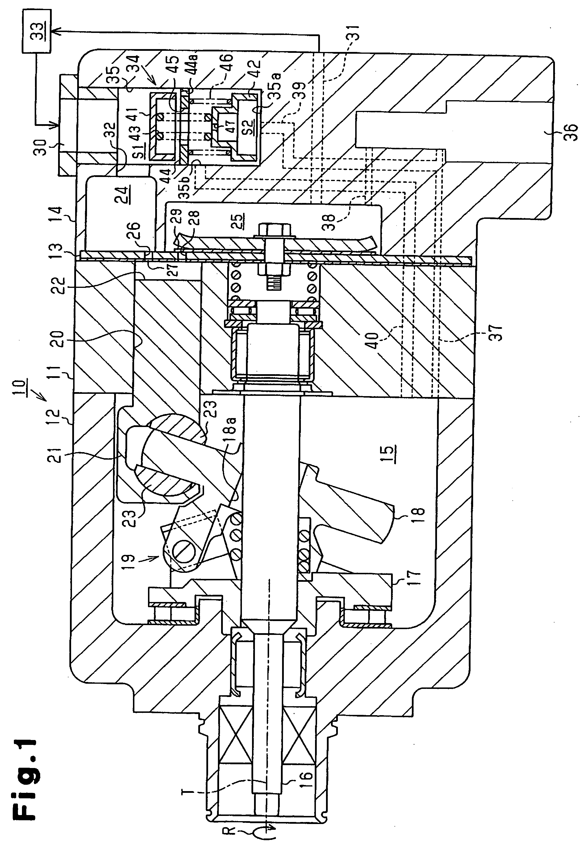 Variable displacement compressor