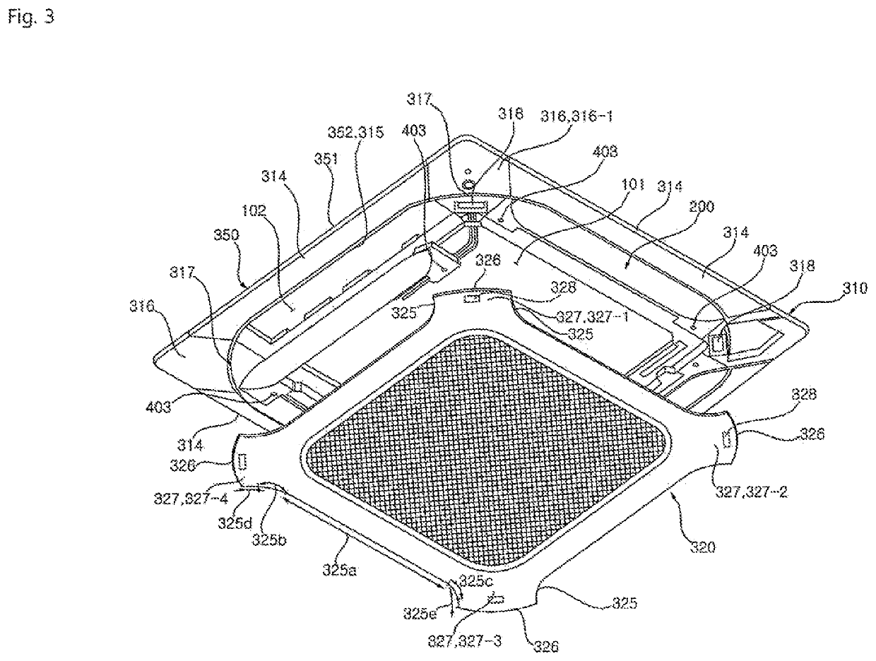 Ceiling type indoor unit of air conditioner