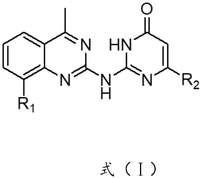 Application of virtually screened compound in preparation of antitumor drug and antitumor drug