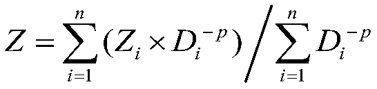 Electric transmission line rainstorm disaster fine prediction method and system based on inverse algorithm