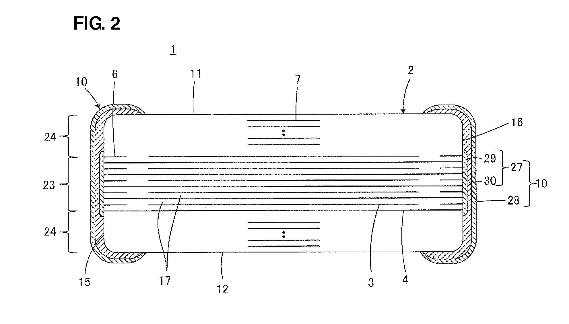 Monolithic ceramic electronic component including outer-layer dummy electrode groups