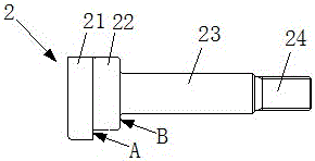 Shock absorber installation structure