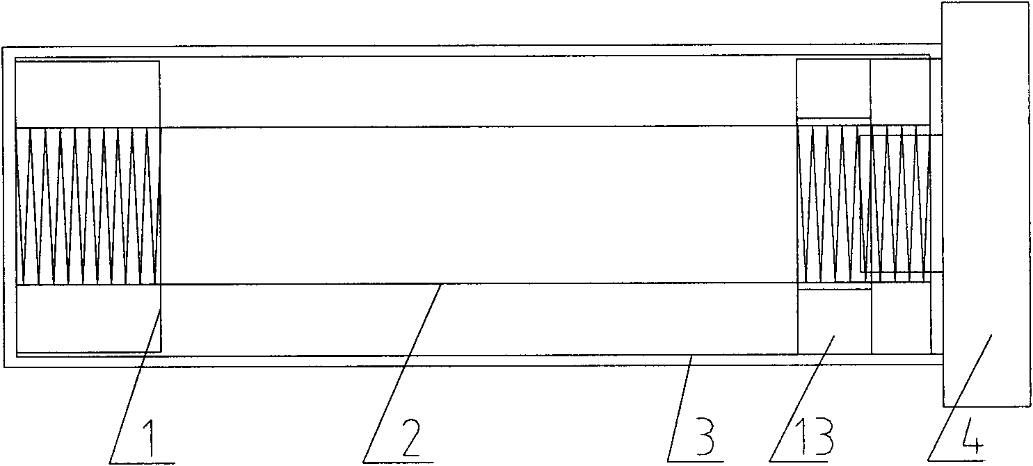 Clamp for assembling annular extruding permanent magnet magnetic system and assembly method thereof