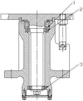 Bearing oiling system for disconnector bearing seats